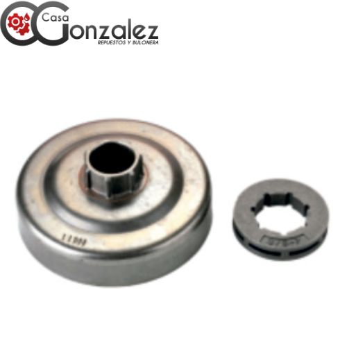 PIÑON DE CADENA MOTOSIERRA 45/52 CC CON ANILLO 325