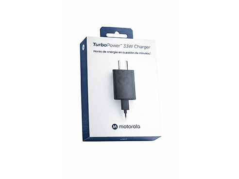 Cargador Motorola TurboPower 33W c/caja