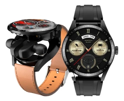 Smart Watch Reloj Kalobee GT5 Buds Con Auriculares In Ear, 2 Mallas