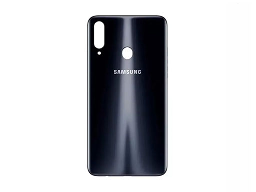 Tapa Bateria Trasera Samsung A20S NEGRO