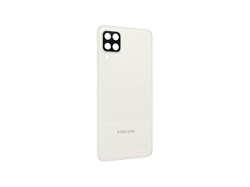 Tapa Bateria Trasera Samsung A12 Blanco