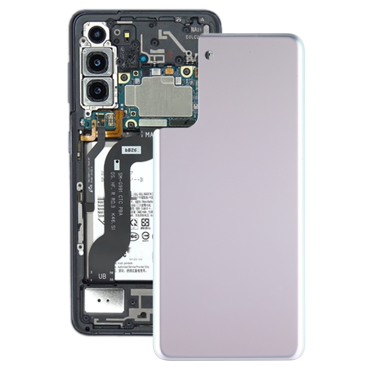 Tapa Bateria Trasera Samsung S21+ PLUS PLATEADO