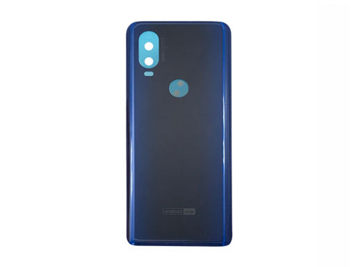 Tapa Bateria Motorola Moto One Vision Azul