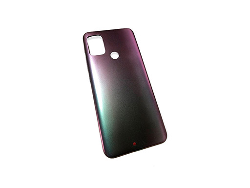 Tapa Bateria Motorola Moto G30 gris tornasolado