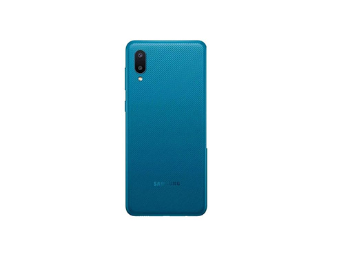 Tapa Bateria Trasera Samsung A02 AZUL