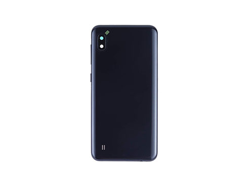 Tapa Bateria Samsung A10 NEGRO c/Lente