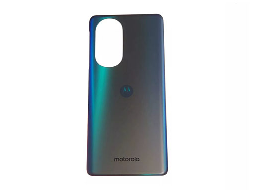 Tapa Bateria Motorola Moto EDGE 30 Pro Azul Tornasolado