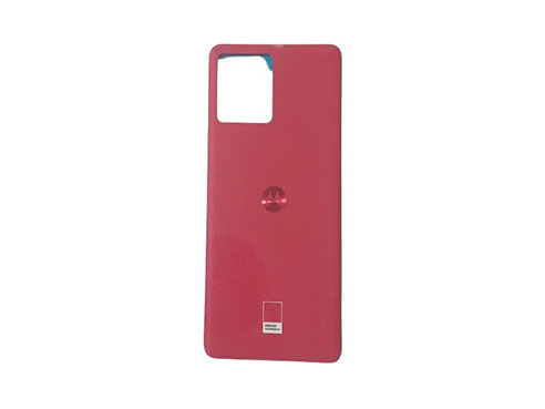Tapa Bateria Motorola Moto EDGE 30 Fusion Rojo