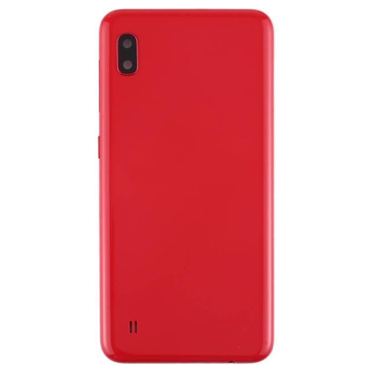 Tapa Bateria Samsung A10 ROJO C/Lente