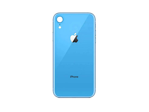 Tapa Bateria Trasera Iphone XR Celeste