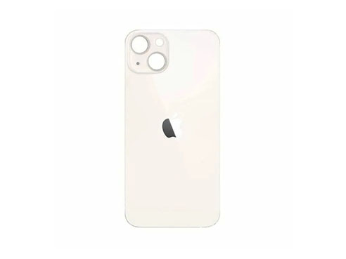 Tapa Bateria Trasera Iphone 13 Mini Big Hole Blanco