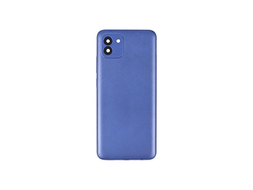 Tapa Bateria Trasera Samsung A03 Azul