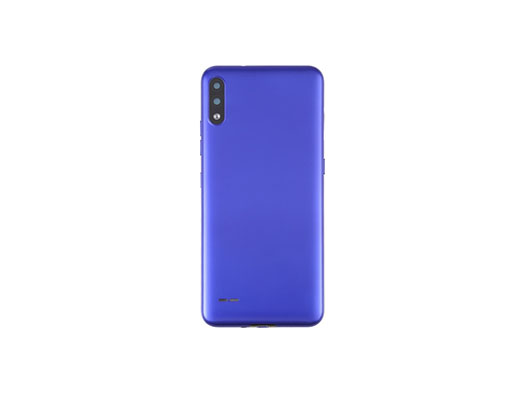 Tapa Bateria Trasera LG K22 LMK200 Azul c/Lente