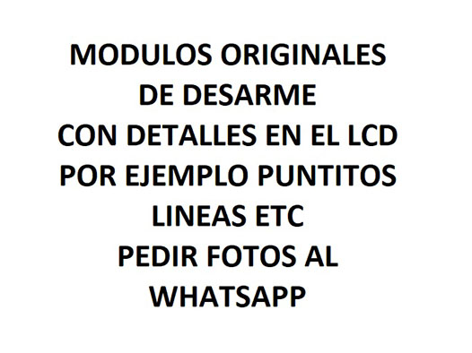 Modulo Motorola Moto G30 XT2129 CLASE C ORIGINAL C/Marco