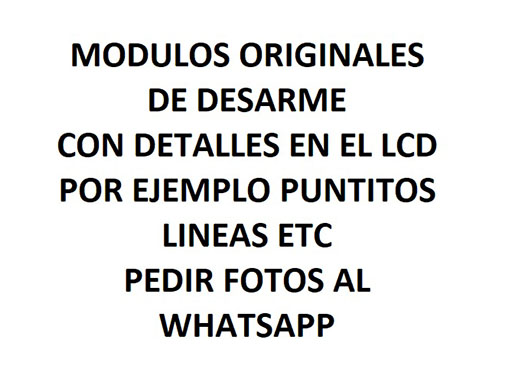 Modulo Motorola Moto G82 XT2225-1 CLASE C ORIGINAL C/Marco