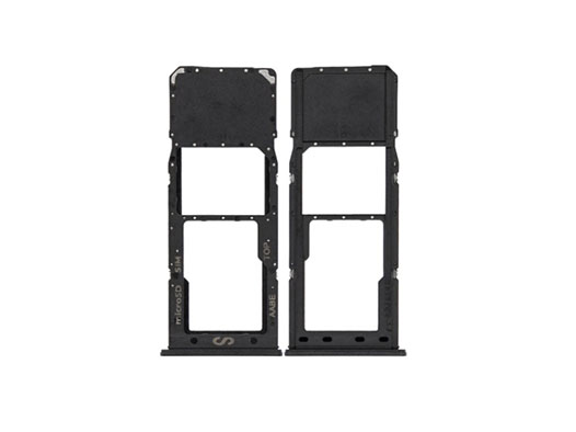 Bandeja Porta SIM Samsung A12 Negro