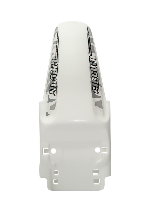 GUARDABARRO TRASERO ADAPTABLE BLANCO CIRCUIT [CIR088]