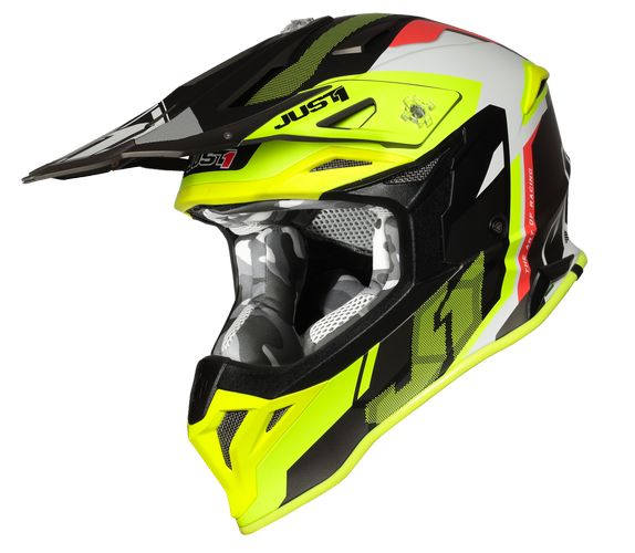 CASCO JUST1 J39 REACTOR FLUO YELLOW/RED/TITANIUM L [J39018]