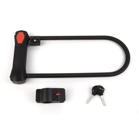 TRABA U KNOX 6009 11.5CMx29.2CM ESPESOR 11mm (2 Llaves) + Soporte [K6009]