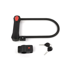 TRABA U KNOX 6010 12.7CMx23CM ESPESOR 11mm (2 Llaves) + Soporte [K6010]