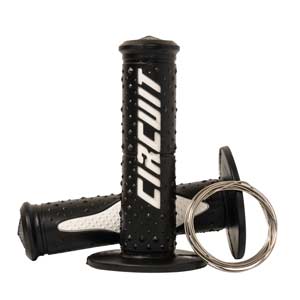 PUÑO ELECTRA RACING NEGRO/BLANCO (JGO) CIRCUIT [CIR219]