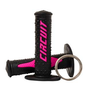 PUÑO ELECTRA RACING NEGRO/ROSA FLUO (JGO) CIRCUIT [CIR225]