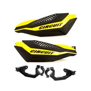 CUBRE MANO DAKAR UNIV. CARBONO/AMARILLO CIRCUIT [CIR275]