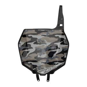 PLACA PORTANUMERO CLOSED NEGRO CIRCUIT [CIR289]