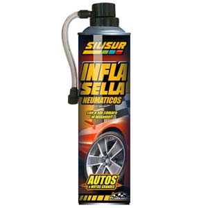 INFLA Y SELLA CUBIERTAS AUTO 300gr SILISUR [PRO011]