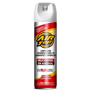 AIR TOP ALCOHOL 70% EN AEROSOL 18oz [PRO209]
