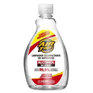 AIR TOP ALCOHOL 70% REPUESTO 440ml [PRO218]
