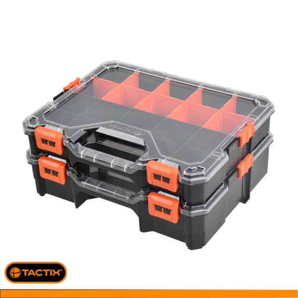 320036-Organizador Interbloqueable de 2 piezas 36,5CM (14-1/4 Pulg)