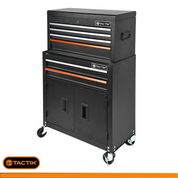326424BK-Gabinete y Caja de Herramientas Móvil 61,5CM (24-1/8 Pulg)