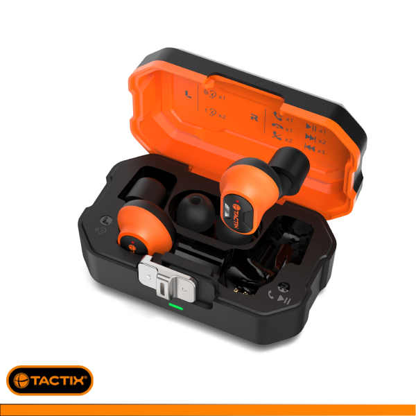 488137-Auriculares Bluetooth Inalámabricos con Aislamiento de Sonido SNR: 3