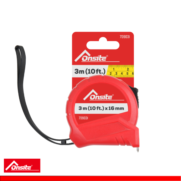 709031-Cinta Métrica ABS 3M(10 Pies) X 16MM