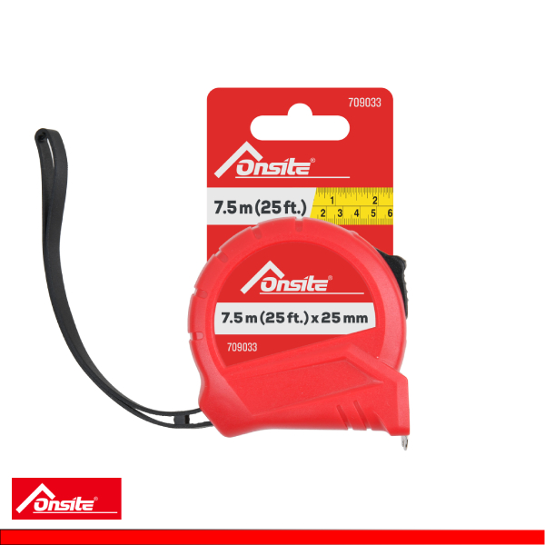 709033-Cinta Métrica ABS 7.5M(25 Pies) X 25MM
