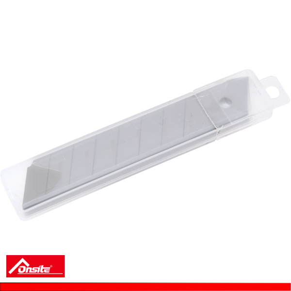 711075-Juego 10 Hojas de Cuchillo Cutter Desprendibles 18MM
