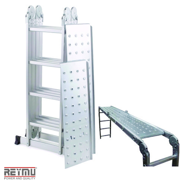 R338-Escalera 4X3 Con Plataforma