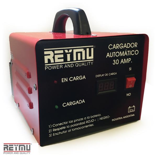 R468-Cargador de Baterías Digital 30 AMP.