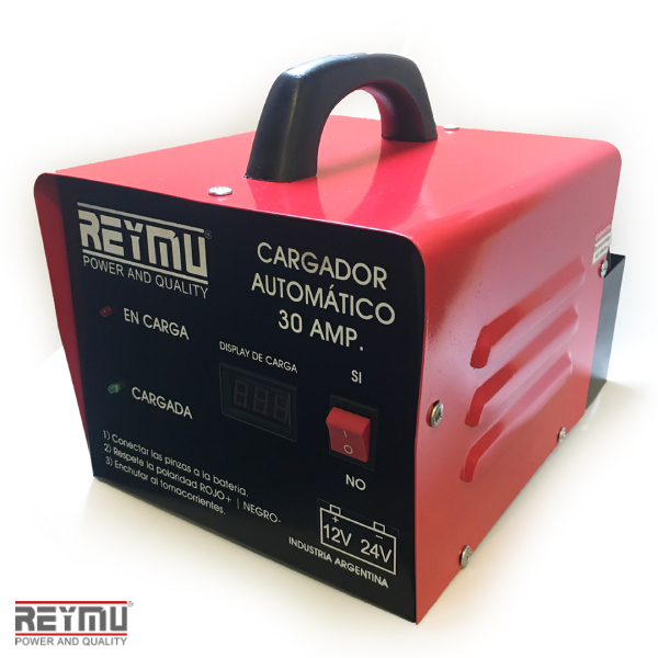 R469-Cargador de Baterías Digital 30 AMP 12/24V