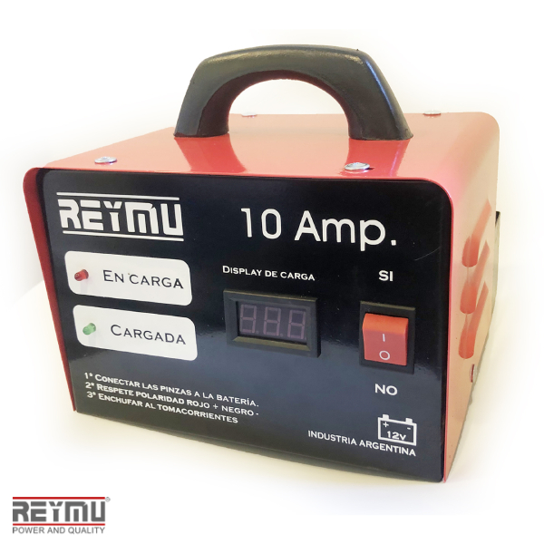 R470-Cargador de Baterías Digital 10 AMP.