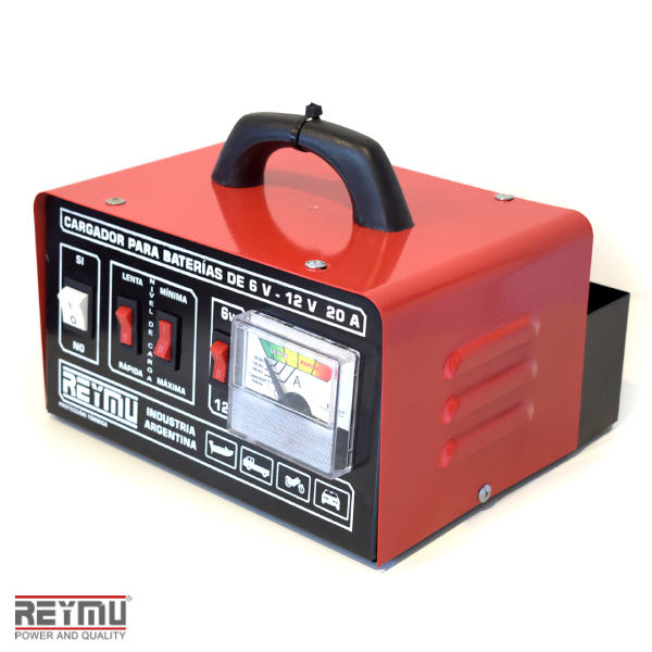 R473-Cargador de Baterías 20 AMP.